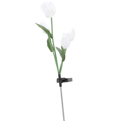 Set 2 lampi solare pentru gradina model LALELE