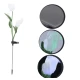 Set 2 lampi solare pentru gradina model LALELE