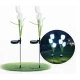 Set 2 lampi solare pentru gradina model LALELE