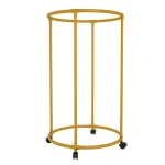 Suport de haine rotativ din metal organizare spatiu durabil si stabil 130 x 75 cm Auriu greutate max 40kg