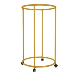 Suport de haine rotativ din metal organizare spatiu durabil si stabil 130 x 75 cm Auriu greutate max 40kg