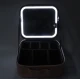 Geanta machiaj de calatorie cu oglinda iluminata capacitate mare 3 culori de iluminare