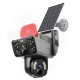 Camera de supraveghere 4G 8MP Dual Lens monitorizare clara viziune nocturna si control prin Aplicatie