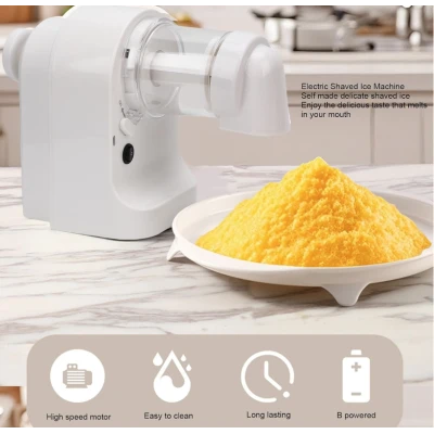 Concasor electric de gheata 20W gheata rasa de vara lama din otel inoxidabil