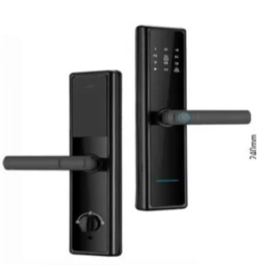 Incuietoare inteligenta pentru usa cu combinatie digitala biometrica si amprenta digitala Cerradura Security Intelligent cu parola