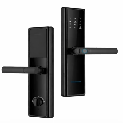 Incuietoare inteligenta pentru usa cu combinatie digitala biometrica si amprenta digitala Cerradura Security Intelligent cu parola