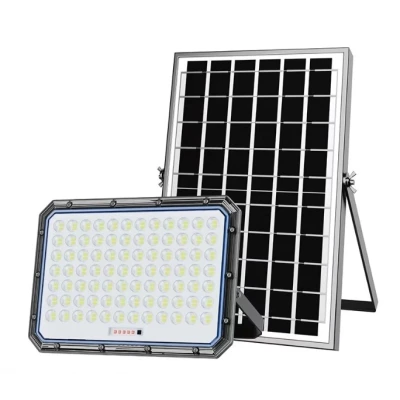Proiector cu panou solar putere 300W si telecomanda