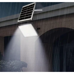 Proiector cu panou solar putere 500W si telecomanda