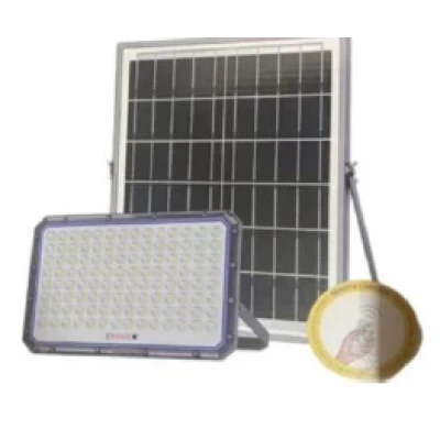 Proiector cu panou solar putere 300W si telecomanda