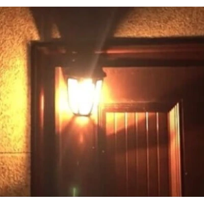 Lampa solara de gradina 2 in 1 montare pe sol si perete CL D68
