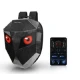 Rucsac motociclisti inteligent LED cu afisaj personalizabil control prin aplicatie lucios