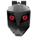 Rucsac motociclisti inteligent LED cu afisaj personalizabil control prin aplicatie lucios