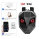 Rucsac motociclisti inteligent LED cu afisaj personalizabil control prin aplicatie lucios
