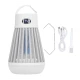 Lampa antimuste 2 in 1 portabila impermeabila pentru camping alb