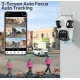 Camera Supraveghere WiFi BT Ultra HD 4 Lentile Unghi Larg Zoom 8X Night Vision Autotracking Audio Bidirectional