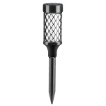 Lampa solara LED pentru gradina 37cm lumina calda impermeabila