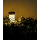 Lampa solara LED pentru gradina 37cm lumina calda impermeabila