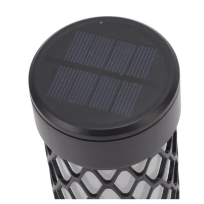 Lampa solara LED pentru gradina 37cm lumina calda impermeabila
