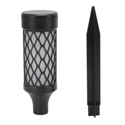 Lampa solara LED pentru gradina 37cm lumina calda impermeabila