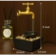 Fantana decorativa cu robinet cu lumina si pietre tip cascada