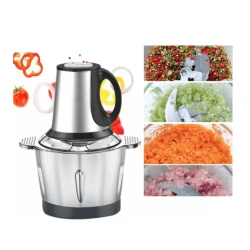 Tocator electric multifunctional putere 1000W vas din otel inoxidabil 3 Litri 3 nivele de viteza