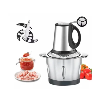 Tocator electric multifunctional putere 1000W vas din otel inoxidabil 3 Litri 3 nivele de viteza