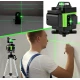Nivela laser 4D cu 16 linii autonivelare telecomanda lumina verde Trepied