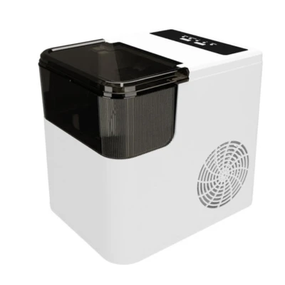 Masina de gheata portabila TB 966 de 12 kg/24h cuburi rapide îin 6 min rezervor 1.6L