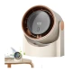 Mini Ventilator smart cu display digital si flux de aer puternic de birou compact reglabil si silentios
