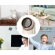 Mini Ventilator smart cu display digital si flux de aer puternic de birou compact reglabil si silentios