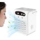 Mini Racitor de aer portabil 3 in 1 ventilator racire bluetooth si umidificator compact si silentios