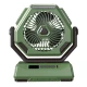 Ventilator portabil de camping USB 20000mAh 4 viteze 3 moduri de iluminare rotatie 270