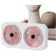 Ventilator dublu portabil USB cu 2 capete flux de aer puternic silentios cu maner