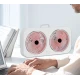 Ventilator dublu portabil USB cu 2 capete flux de aer puternic silentios cu maner