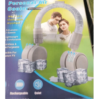 Ventilator portabil pentru gat cu 3 viteze incarcare USB CH