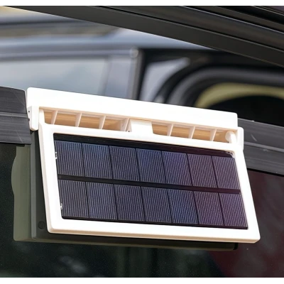 Ventilator auto solar pentru geam aerisire automata dublu ventilator