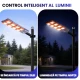 UB Lampa solara stradala premium LED 3000W IP66 puternica 6 casete