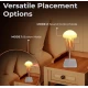 Lampa LED tip meduza RGB cu efect dinamic lumina ambientala schimbare culori reincarcabila