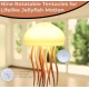 Lampa LED tip meduza RGB cu efect dinamic lumina ambientala schimbare culori reincarcabila