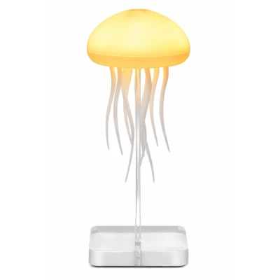 Lampa LED tip meduza RGB cu efect dinamic lumina ambientala schimbare culori reincarcabila