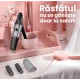 Pila electrica pentru calcaie si talpi reincarcabila cu aspirare 3 capete abrazive