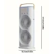Ventilator portabil de birou  37 x 9 x 16.5 cm 3000mAh 36W USB