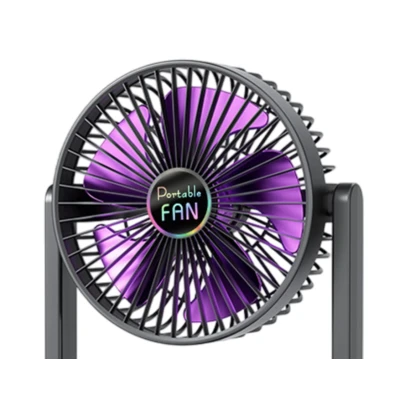 Ventilator de birou dublu portabil si reglabil CH