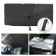 Parasolar pliabil tip umbrela pentru parbrizul masinii 140x79