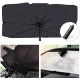 Parasolar pliabil tip umbrela pentru parbrizul masinii 140x79