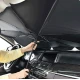 Parasolar pliabil tip umbrela pentru parbrizul masinii 140x79
