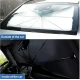 Parasolar pliabil tip umbrela pentru parbrizul masinii 140x79