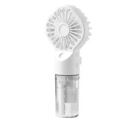 Mini Ventilator portabil 2 in 1 cu umidificator 4 trepte de viteza baterie 1200mAh reincarcabil USB