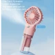 Mini Ventilator portabil 2 in 1 cu umidificator 4 trepte de viteza baterie 1200mAh reincarcabil USB