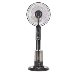 Ventilator cu umidificator 75W cu 3 viteze diametru 43 cm rezervor apa 3.2 litri oscilatie timer ultrasunete